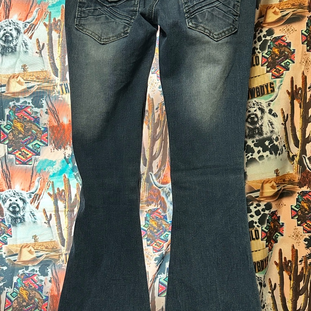 Size 0 true luck flare jeans